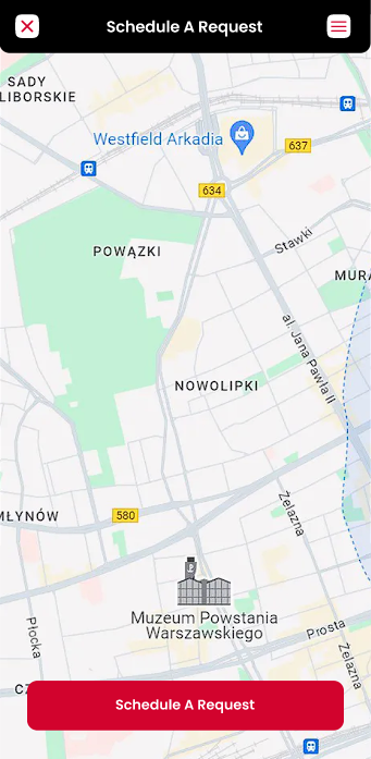 The Kainchi App Map View