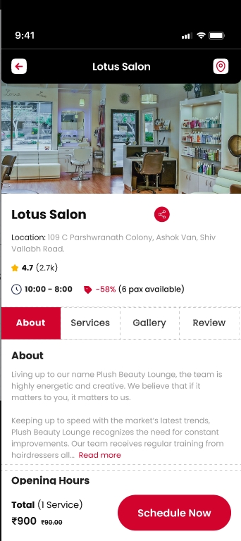 The Kainchi App Service Selection